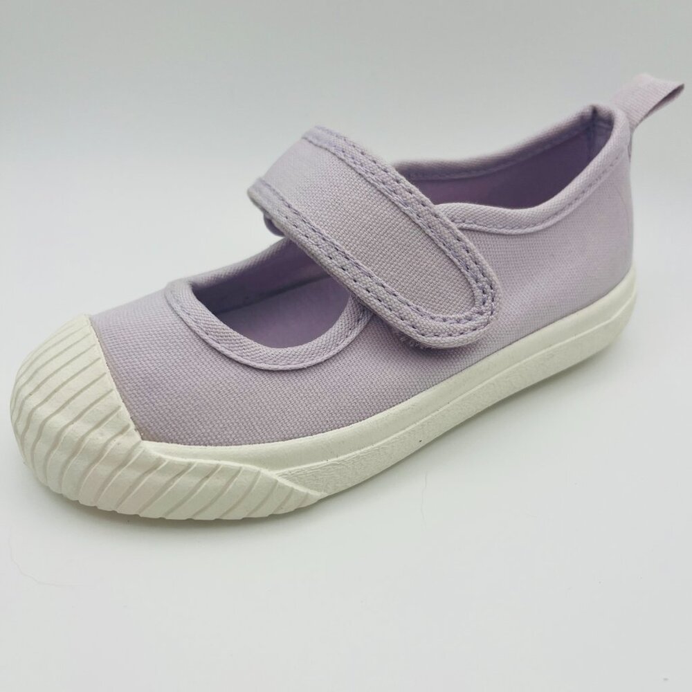 Toddler Girls' Cecilia Hook And Loop Strap Closure Purple Sneakers Cat & Jack